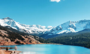 Mountain Landscape in Colorado Rocky Mountains, Colorado, United States.