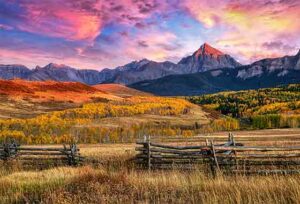 Autumn in the San Juan Mountains near Telluride, Colorado